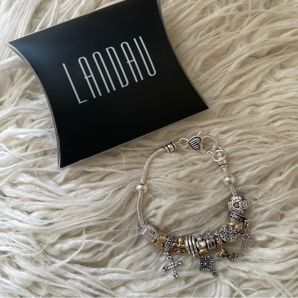✨ Landau | Multi-Charm Lock Bracelet ✨